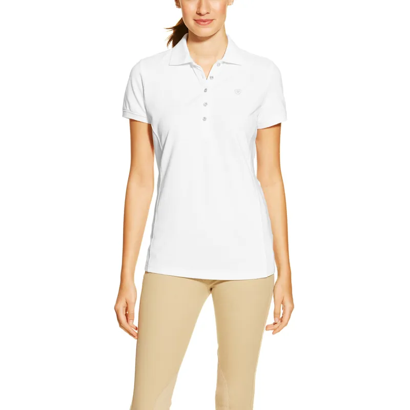 Ariat Women's Prix Polo - White 
